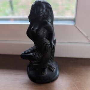 Hula Dancer Figurine Made Of Lava